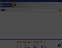Tablet Screenshot of ibgamerica.com